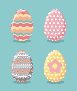 Happy easter design Illustrazione stock