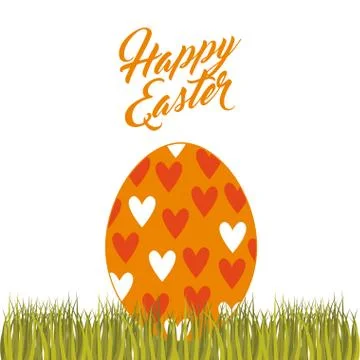 Happy easter design 스톡 일러스트