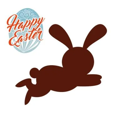 Happy easter design Stock Illustration