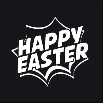 Happy easter design Illustrazione stock