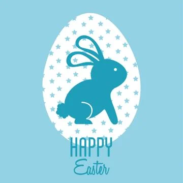 Happy easter design, vector illustration eps10 graphic Stock Illustration