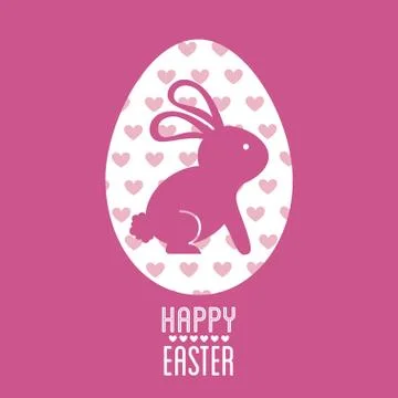 Happy easter design, vector illustration eps10 graphic 스톡 일러스트