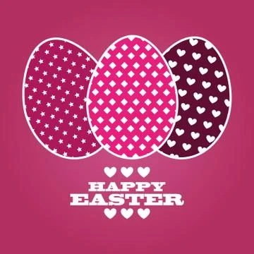 Happy easter design, vector illustration eps10 graphic Stock Illustration