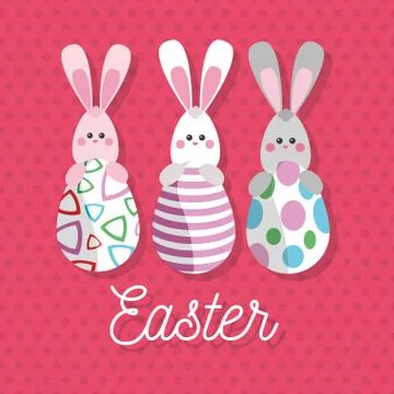 Happy easter design , vector illustration イラスト素材