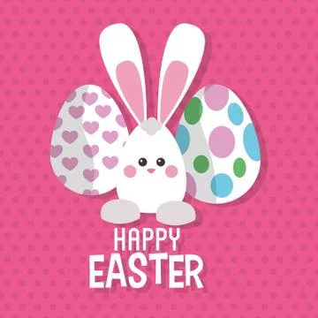Happy easter design , vector illustration イラスト素材