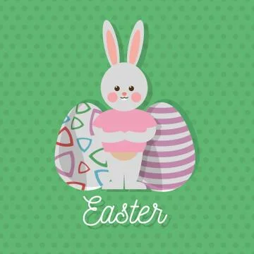Happy easter design , vector illustration イラスト素材