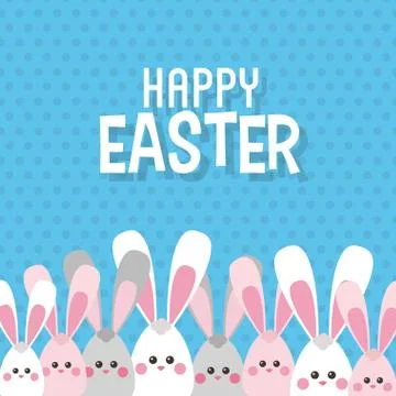 Happy easter design , vector illustration イラスト素材