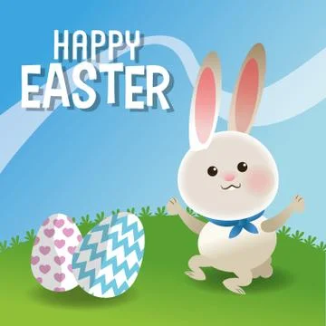 Happy easter design , vector illustration イラスト素材