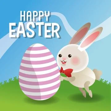 Happy easter design , vector illustration イラスト素材