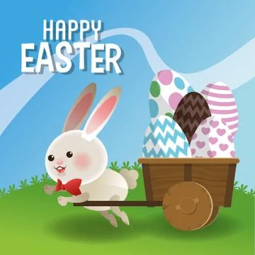 Happy easter design , vector illustration イラスト素材