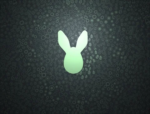 Happy Easter  Dynamic Text Vídeo Stock 105083395