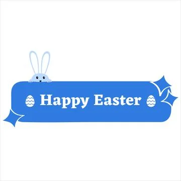 Happy Easter. Easter background design. Easter design Stock Illustration