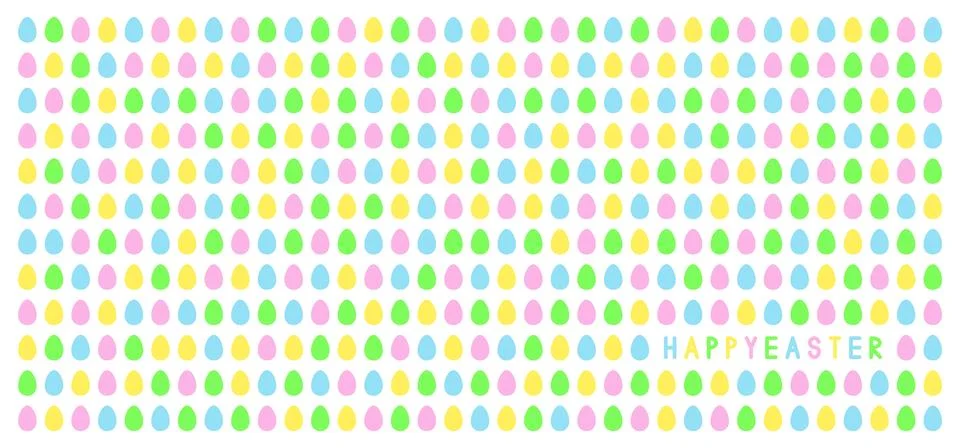 Happy Easter. Easter greeting card. Stock Illustration