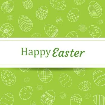 Happy easter egg background and wallpapers.Can be used for wallpaper,flyers.. Stock Illustration