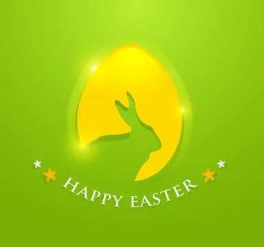 Happy easter egg Stock Illustration