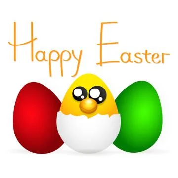 Happy Easter egg Illustrazione stock