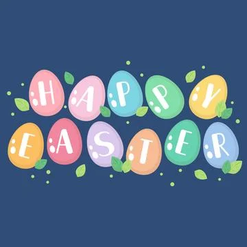 Happy easter egg Stock Illustration