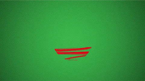 Happy Easter Egg painting on Green background Stock Footage 22780010