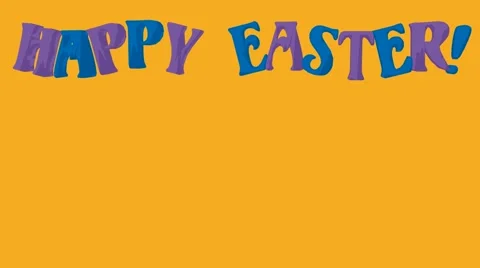 Happy easter Stock Footage 993549