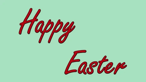 Happy Easter Stock Footage 85501115
