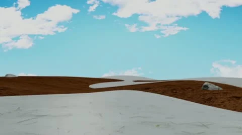 Happy Easter Grass Bunny Shadow Stock Footage