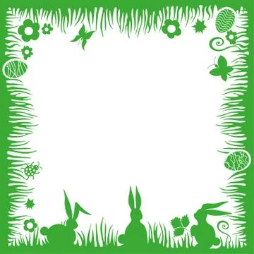 Happy easter Greeting Card Stock Illustration