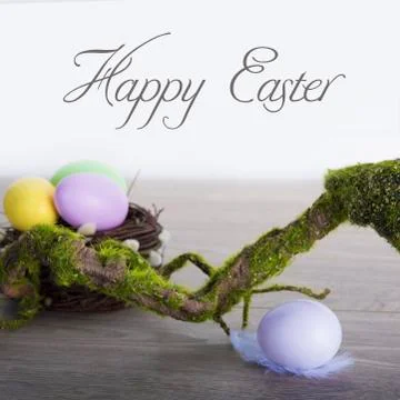 Happy Easter greeting Stock-Fotos