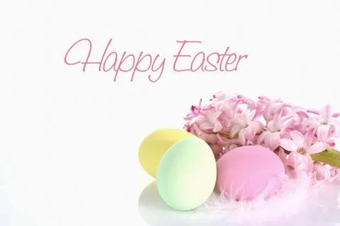 Happy Easter greeting 스톡 사진