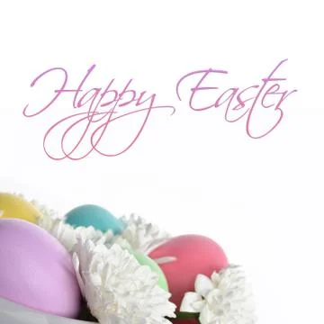Happy Easter greeting Foto stock