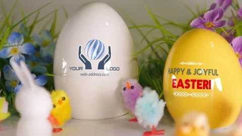 Happy Easter Greetings - AE project Stock After Effects
