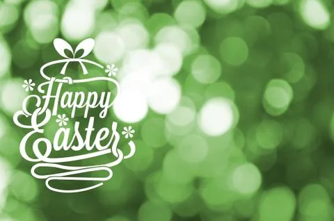 Happy Easter greetings card Stock-Illustration