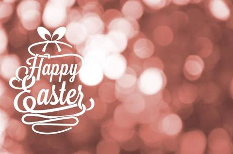 Happy Easter greetings card Stock Illustration