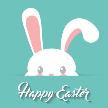 Happy easter icon image Illustrazione stock