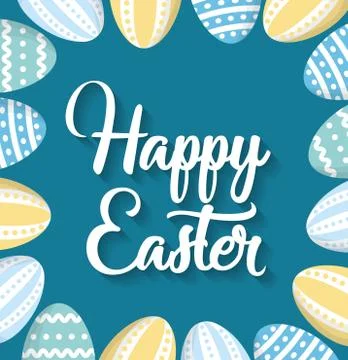Happy easter icon image 스톡 일러스트