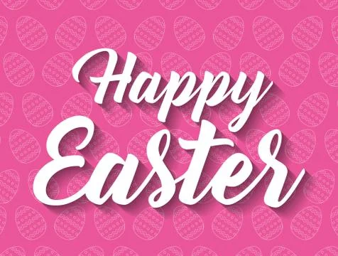 Happy easter icon image Stock Illustration