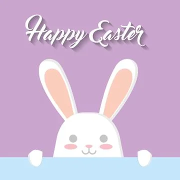 Happy easter icon image Illustrazione stock