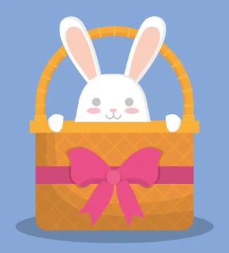 Happy easter icon image Illustrazione stock