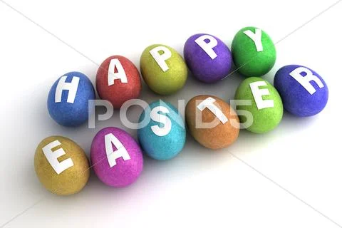 Happy easter Stock Illustration
