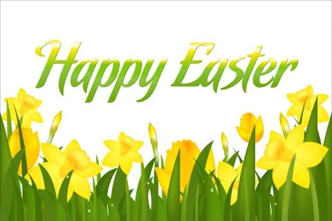 Happy easter Stock Illustration