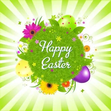 Happy easter Stock Illustration
