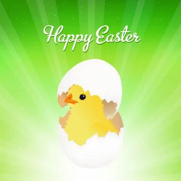Happy easter Stock Illustration