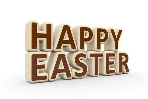 Happy easter Stock Illustration
