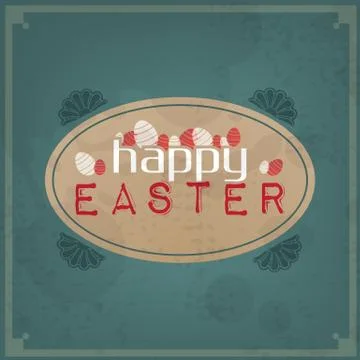 Happy easter 스톡 일러스트