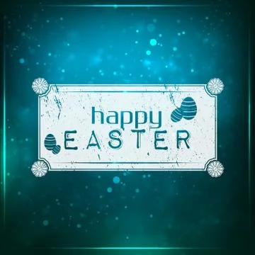 Happy easter 스톡 일러스트