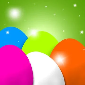 Happy easter Stock Illustration