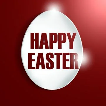 Happy easter Illustrazione stock