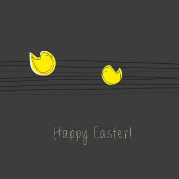 Happy easter Stock Illustration