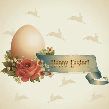 Happy Easter! Stock Illustration