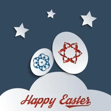 Happy easter Stock Illustration