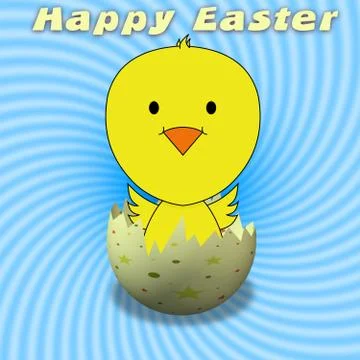 Happy Easter Stock Illustration
